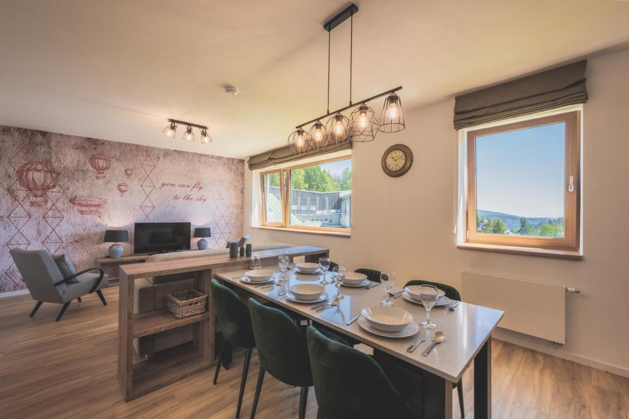 Apartman Central Ski & Bike Janske Lazne Luaran gambar
